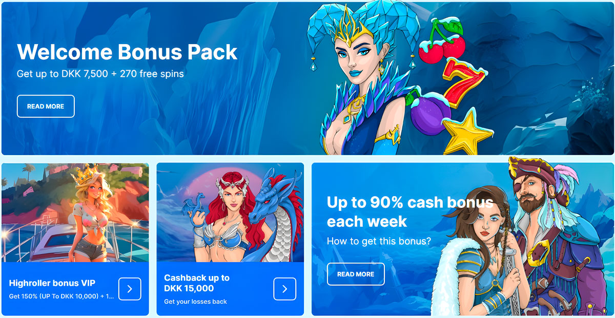 Bonus dan promosi Ice Casino